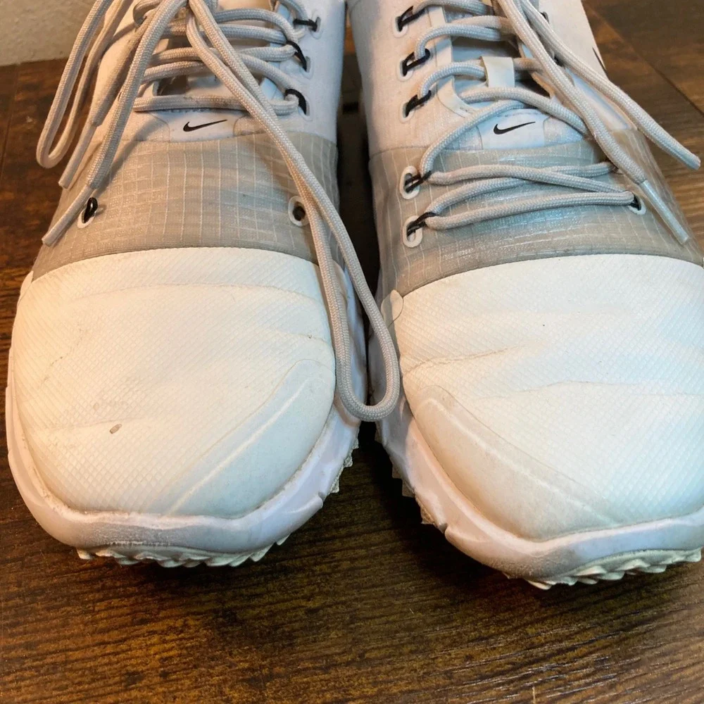 Nike Free TR 8 Womens Size 7.5 Training Shoes White Vast Grey AH6973-100 Workout